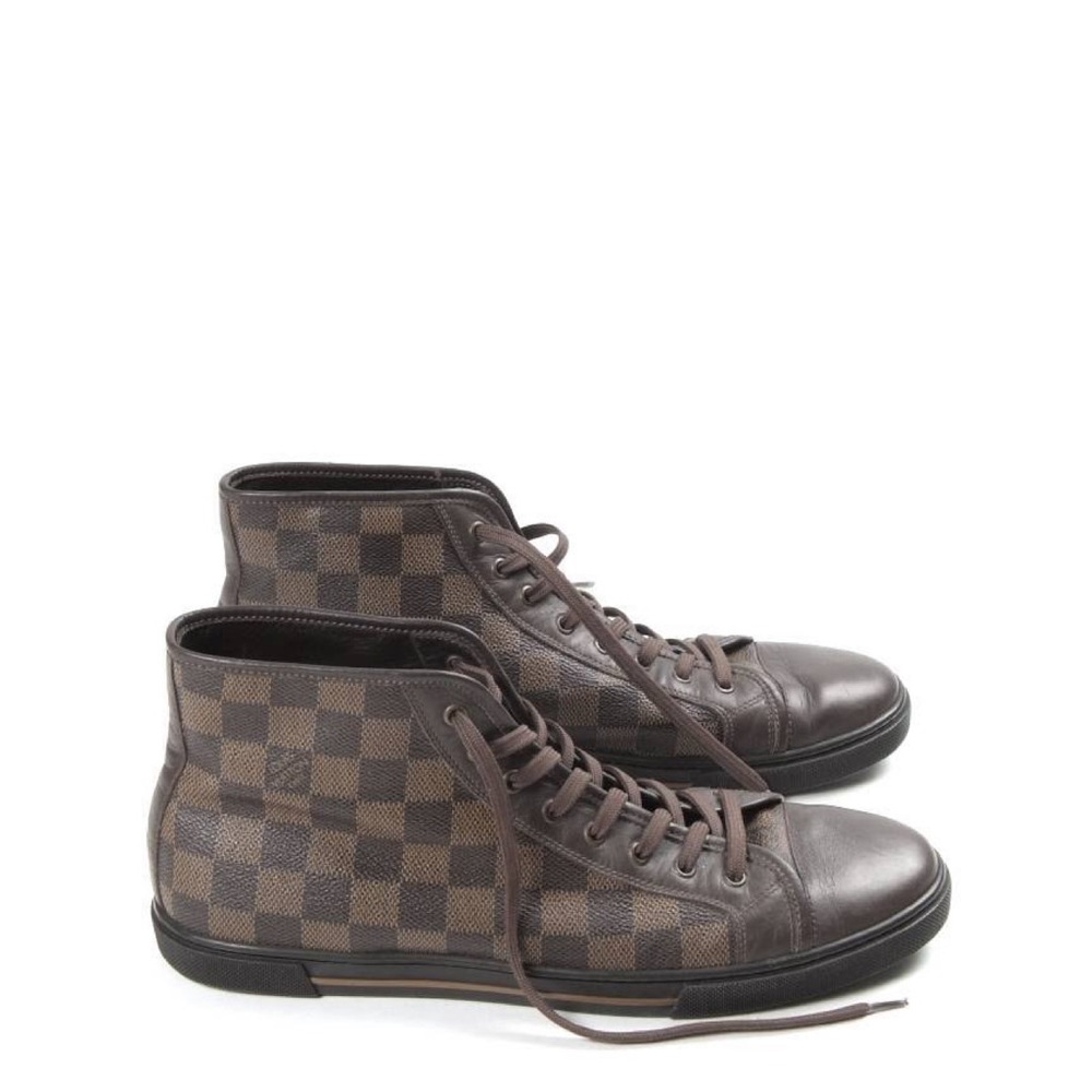 Authentic Mens LV Leather Shoes Used
